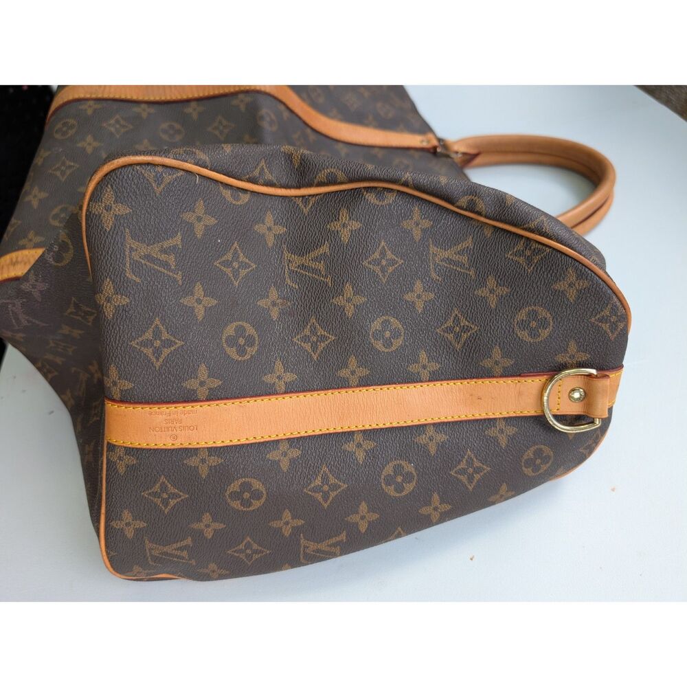 Unverified LV Monogram Keepall Style Travel Duffel Bag w/ Strap As-Is Read - Picture 10 of 15